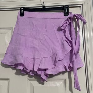 Lavender skort- size medium